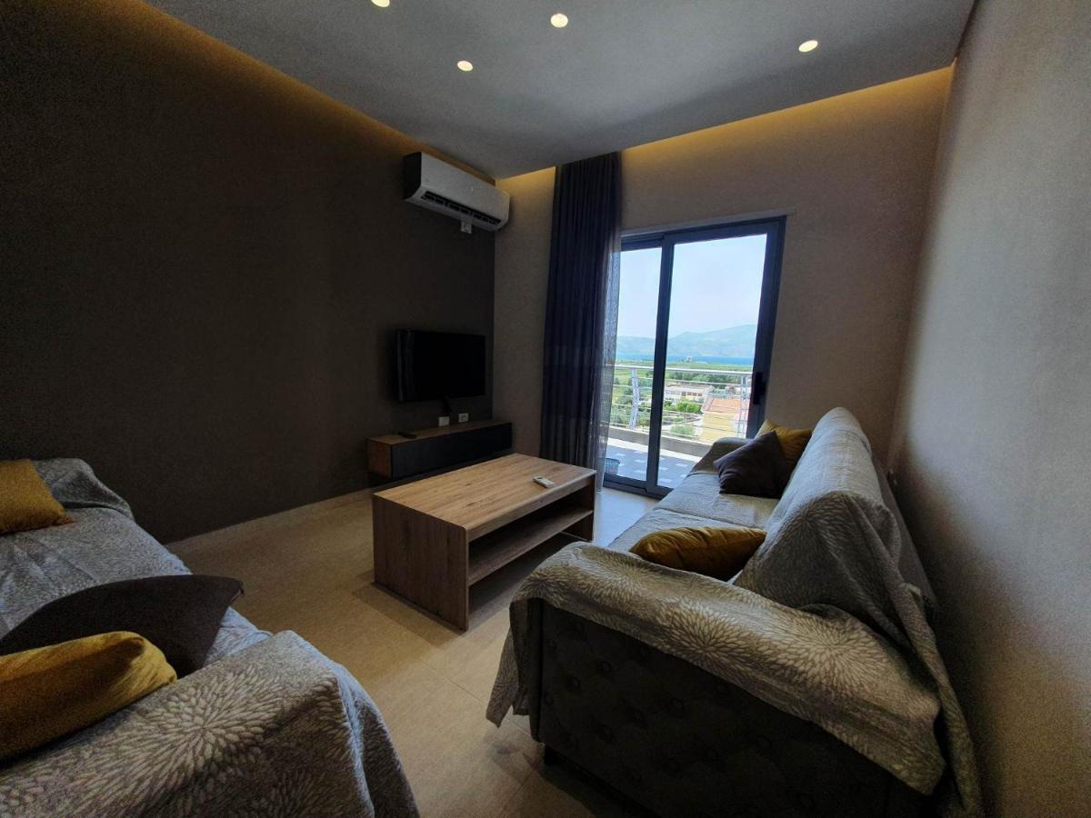 Mountain Meets Sea-Spectacular View In Orikum Apartment Dış mekan fotoğraf