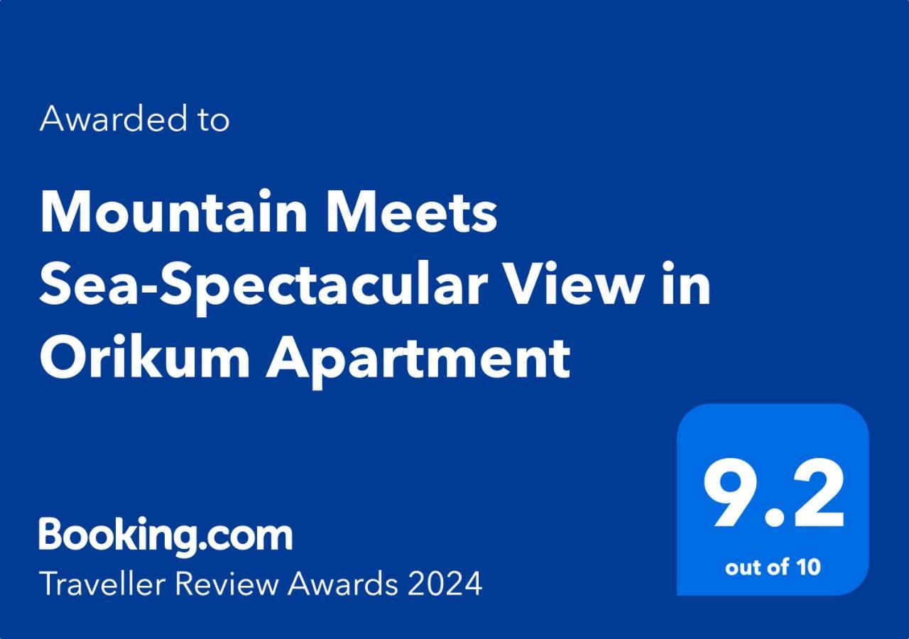 Mountain Meets Sea-Spectacular View In Orikum Apartment Dış mekan fotoğraf